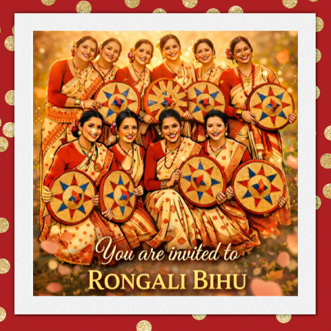 Rongali Bihu Clebration